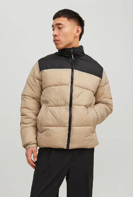 JACK AND JONES TOBY PUFFER COLLAR JACKET