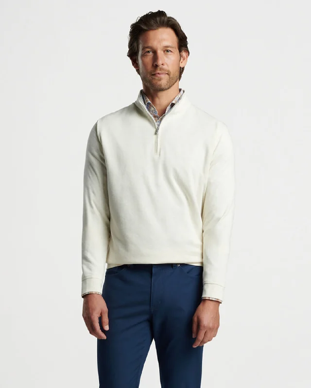 CROWN COMFORT PULLOVER - ALMOND