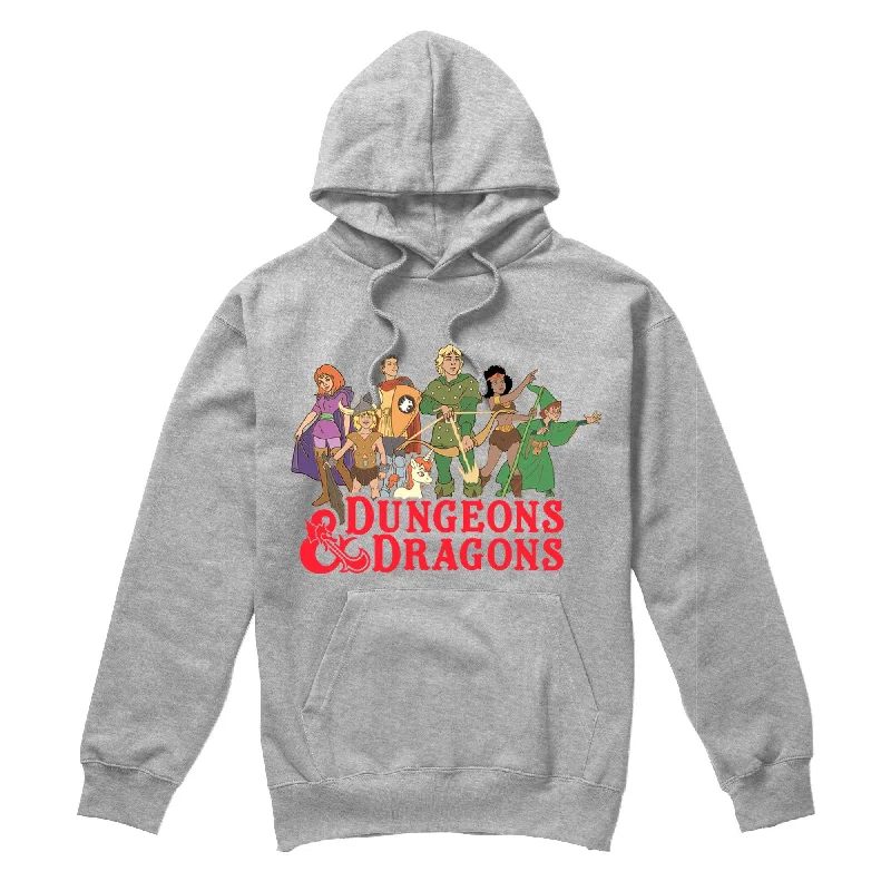 Dungeons & Dragons Mens Line Up Pullover Hoodie