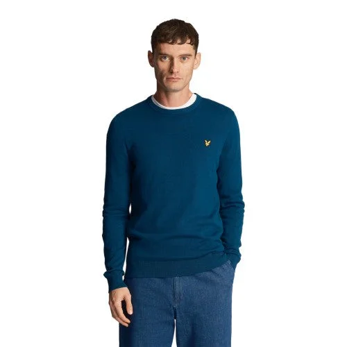 Lyle & Scott Mens Cotton Crew Neck Jumper