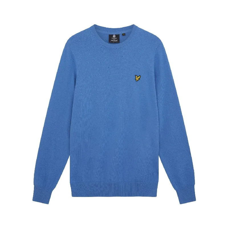 Lyle & Scott Mens Cotton Merino Crew Neck Jumper