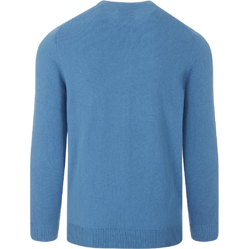 Lyle & Scott Mens Cotton Merino Crew Neck Jumper