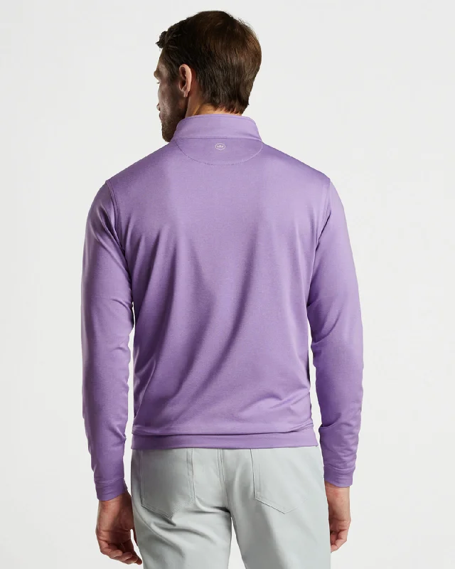 PERTH MELANGE PERFORMANCE 1/4 ZIP - DRAGONFLY