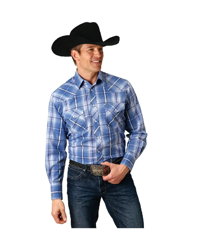 01-001-0101-6043 Roper Men's Karmen Classic 55/45 LS Shirt