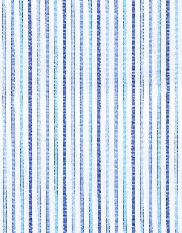 Barbican Blue Multi Stripe Shirt