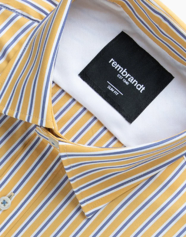 London Yellow Stripe Shirt