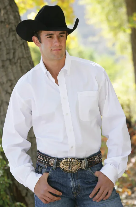 MT10320020 Cinch Men's Arena shirt White