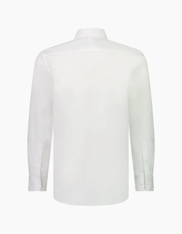 Sinatra white twill shirt