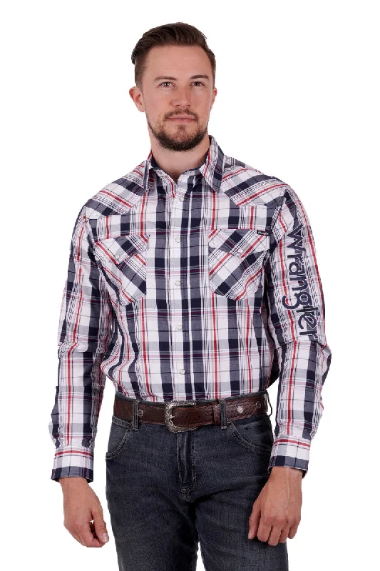 X3S1111975 Wrangler men's Hume LS Shirt