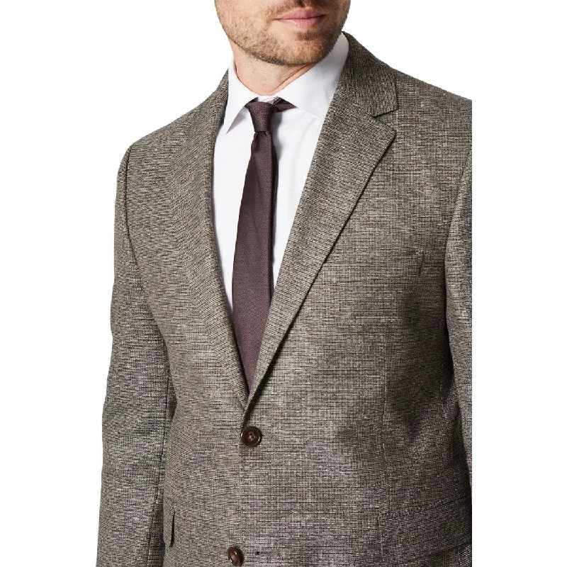 Burton Mens Heritage Puppytooth Suit Jacket