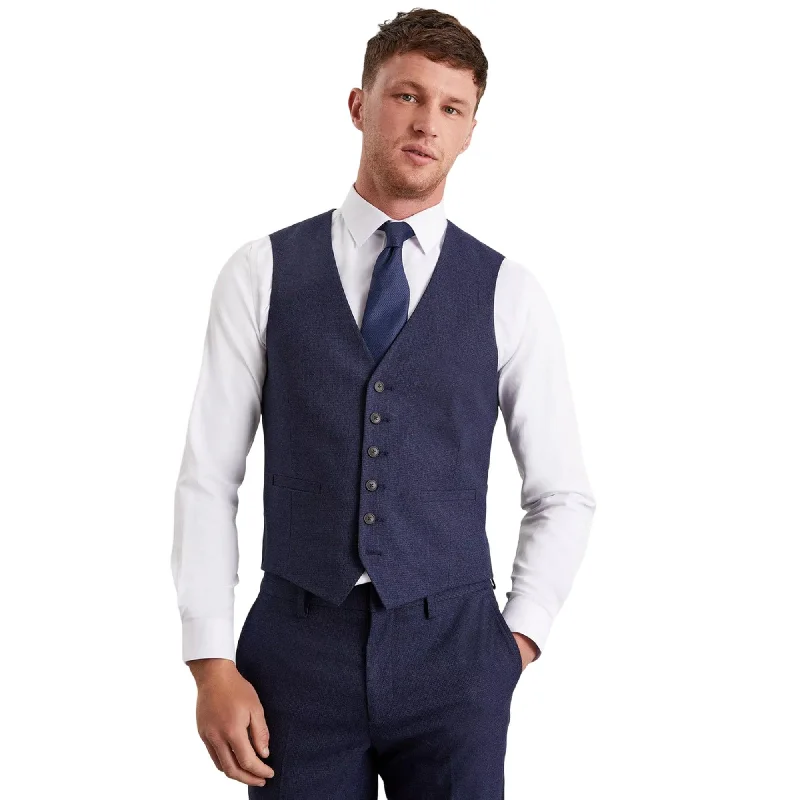 Burton Mens Marl Slim Waistcoat