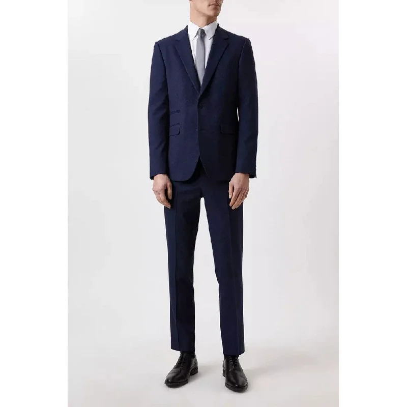 Burton Mens Marl Tailored Suit Jacket