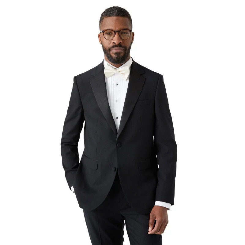 Burton Mens Single-Breasted Slim Tuxedo Jacket