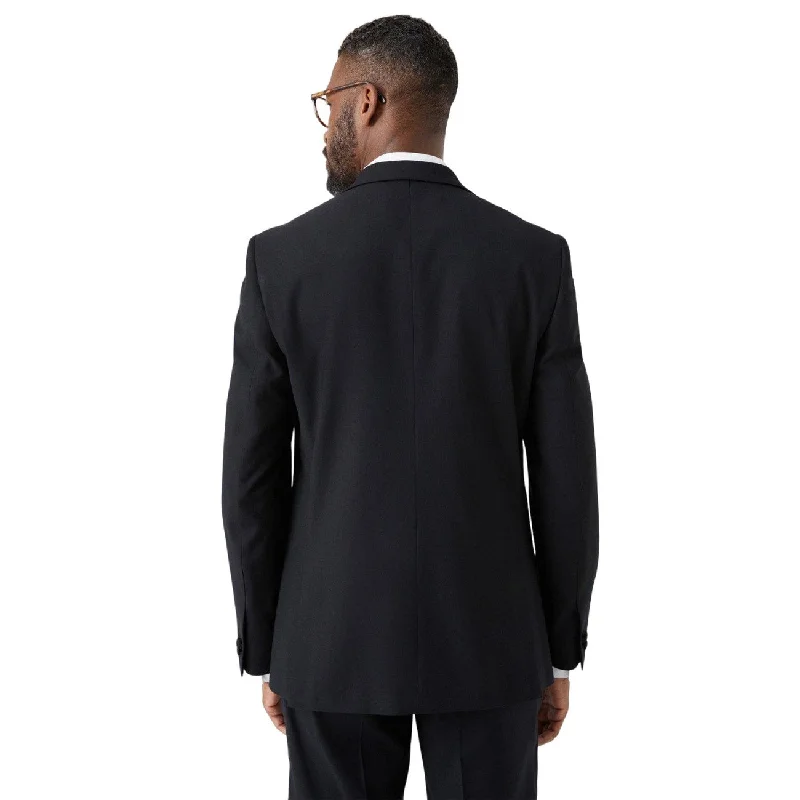 Burton Mens Single-Breasted Slim Tuxedo Jacket