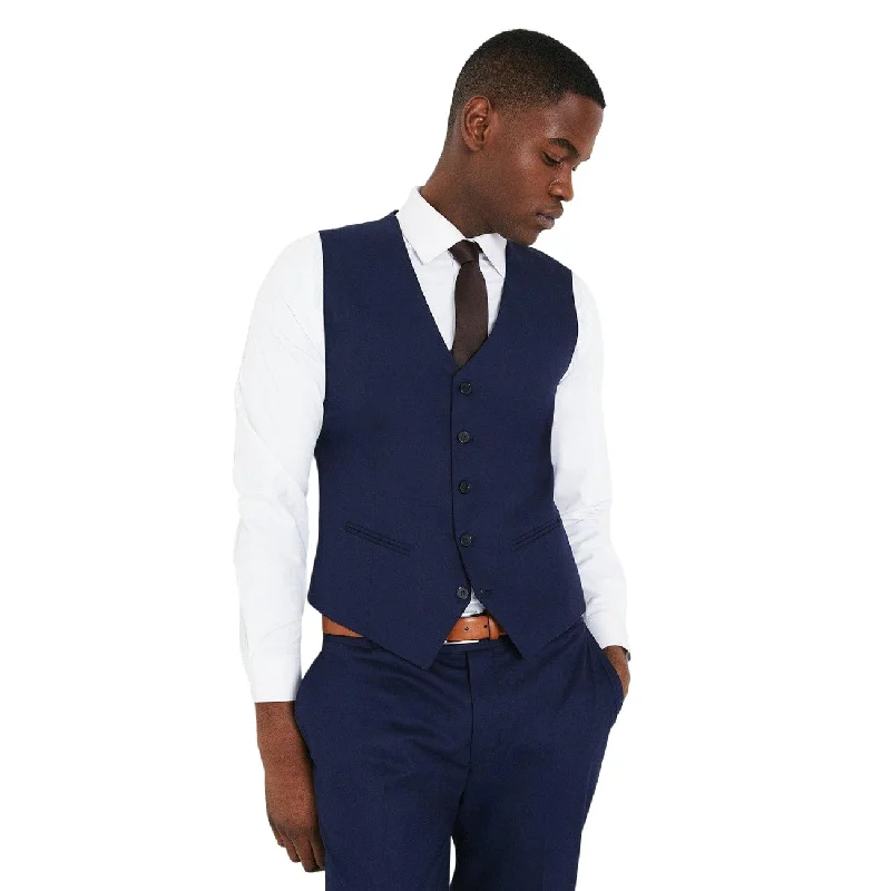 Burton Mens Slim Waistcoat