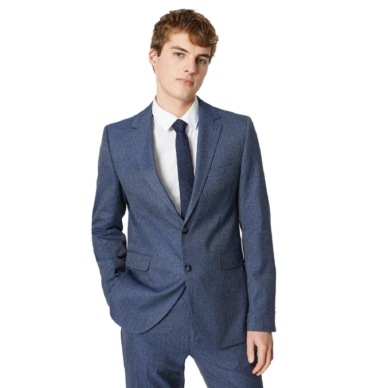 Burton Mens Textured Wedding Suit Jacket