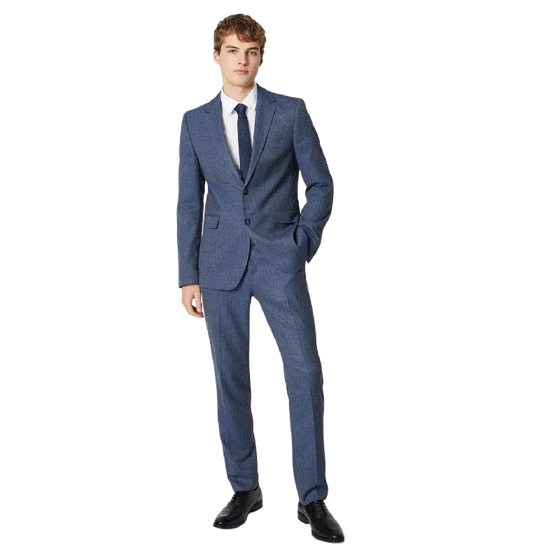 Burton Mens Textured Wedding Suit Jacket