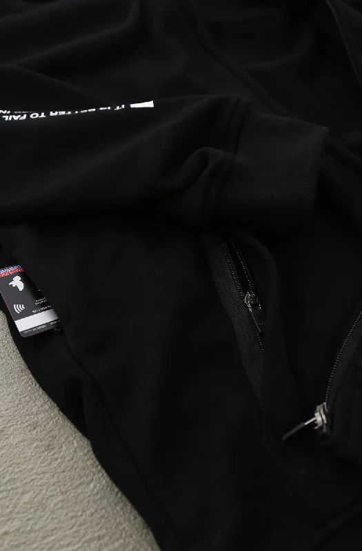 Core Principles (Men's A1 Black Zip Hoody)