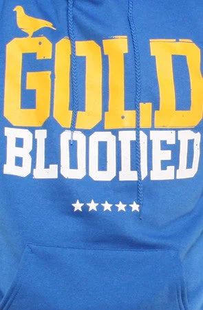 Gold Blooded (Men's Royal Hoody)