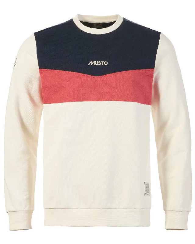 Musto Mens 64 Tri Colour Sweatshirt