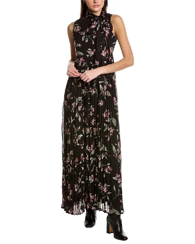 Gracia Tie Front Bodice Maxi Dress