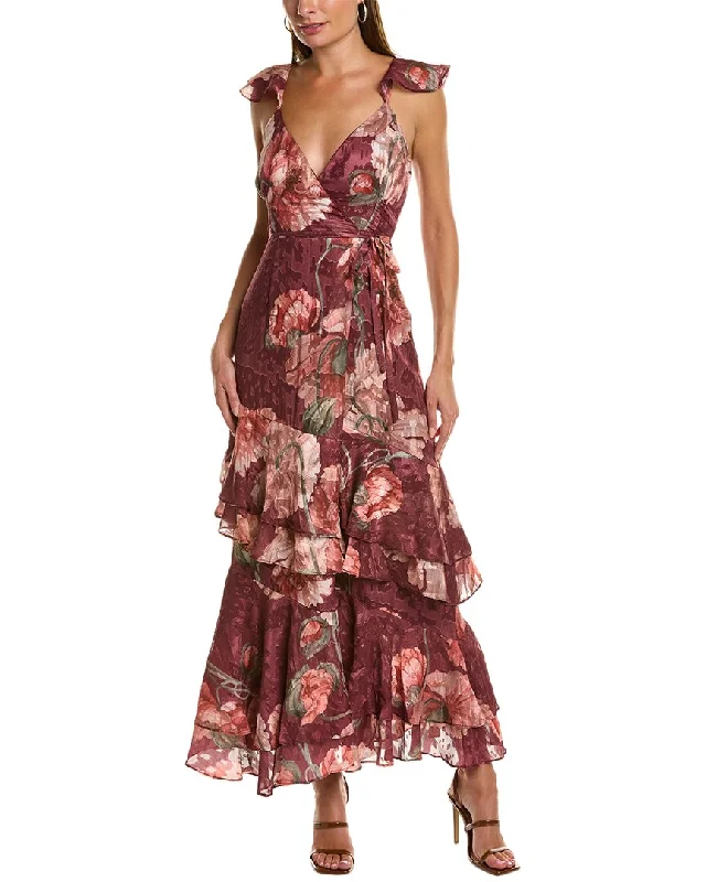 Hutch Siena Maxi Wrap Dress